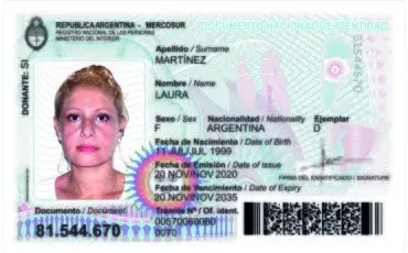 Guía Completa del DNI: Todo lo Que Necesitás Saber. Government of Argentina, CC BY 4.0, via Wikimedia Commons.