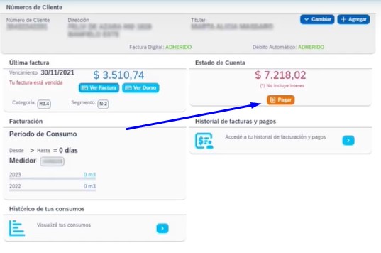 Metrogas Factura: Accedé, Descargá y Pagá Fácilmente. Imagen del sitio web de Metrogas.