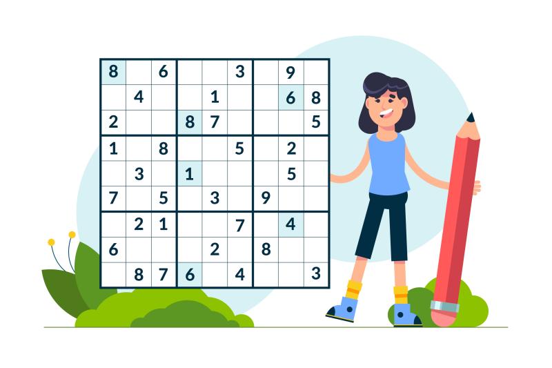 Sudoku Online Gratis: Entrená Tu Mente En Minutos. Imagen de Freepik.