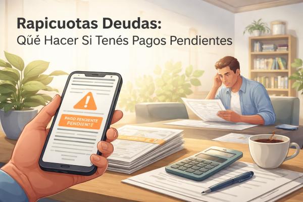 Rapicuotas Deudas: Qu&eacute; Hacer Si Ten&eacute;s Pagos Pendientes