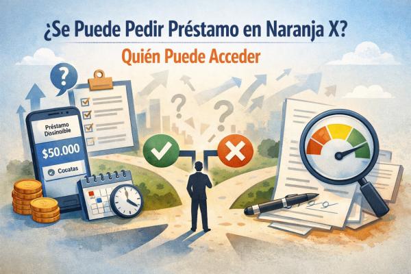 ¿Se Puede Pedir Préstamo En Naranja X? Quién Puede Acceder