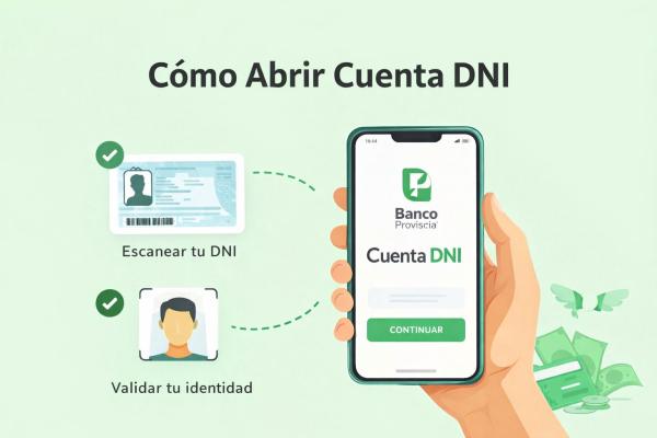C&oacute;mo Abrir Cuenta DNI Paso A Paso