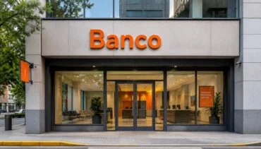La imagen tiene fines meramente ilustrativos y muestra una sucursal bancaria.