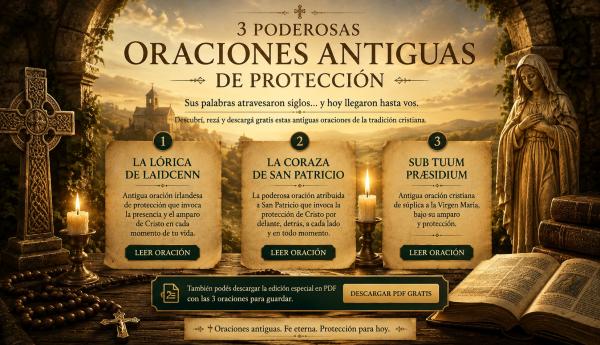 3 Poderosas Oraciones Antiguas de Protecci&oacute;n.