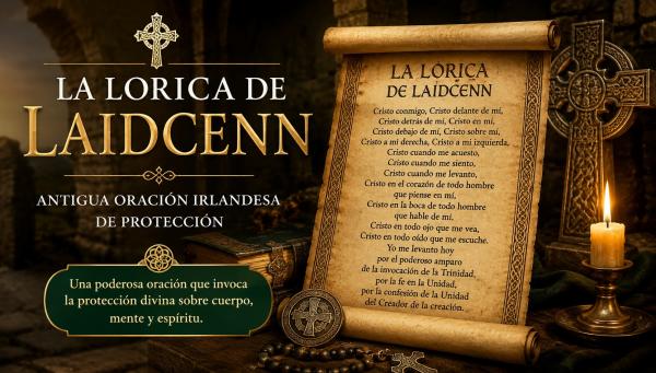 La Lorica de Laidcenn: una poderosa oraci&oacute;n de protecci&oacute;n con m&aacute;s de mil a&ntilde;os de historia.